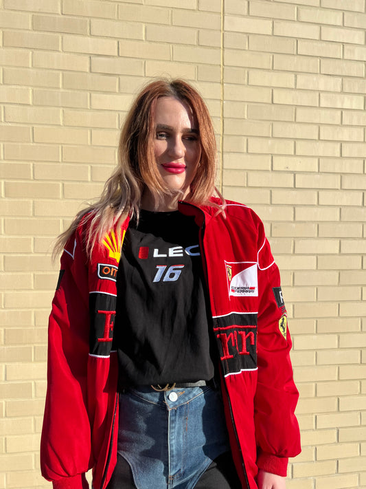F1 T-Shirt with Embroidered Driver Abbreviation
