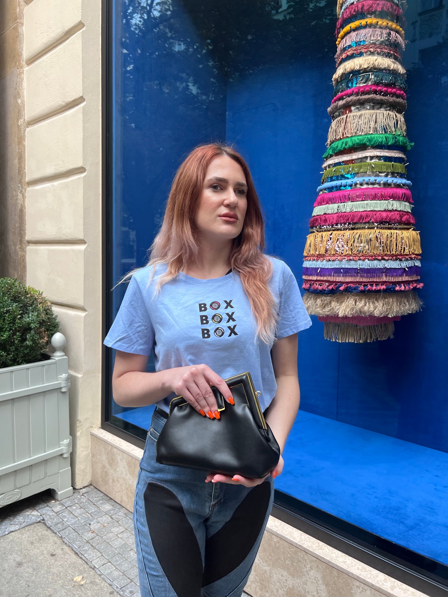 BOX Embroidered T-Shirt