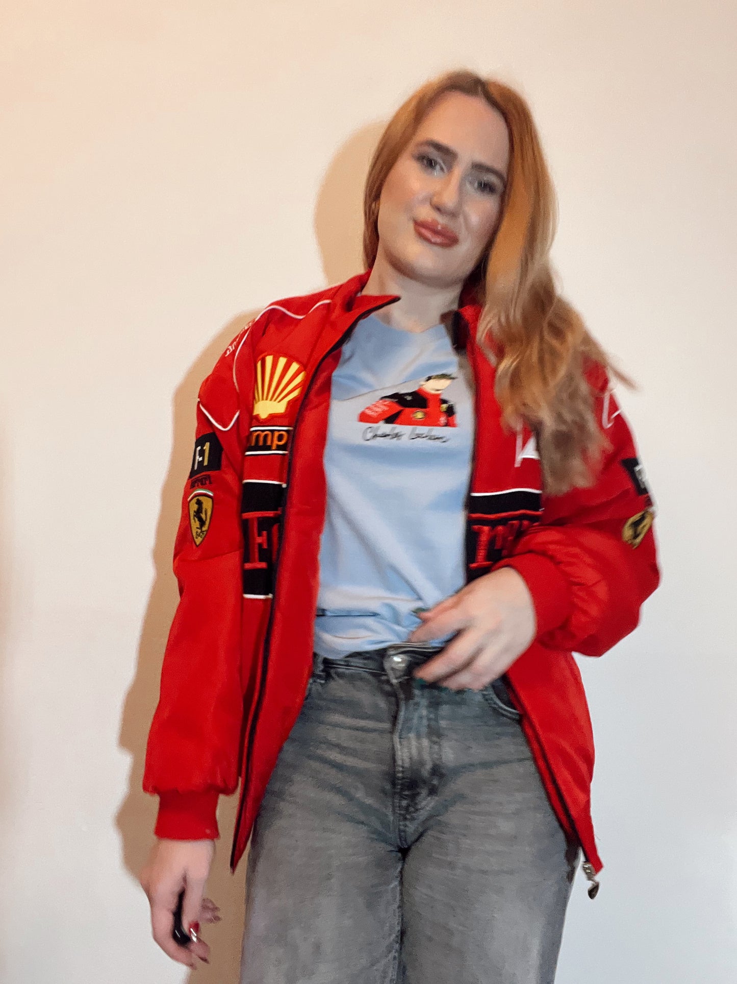 Charles Leclerc Embroidered T-Shirt